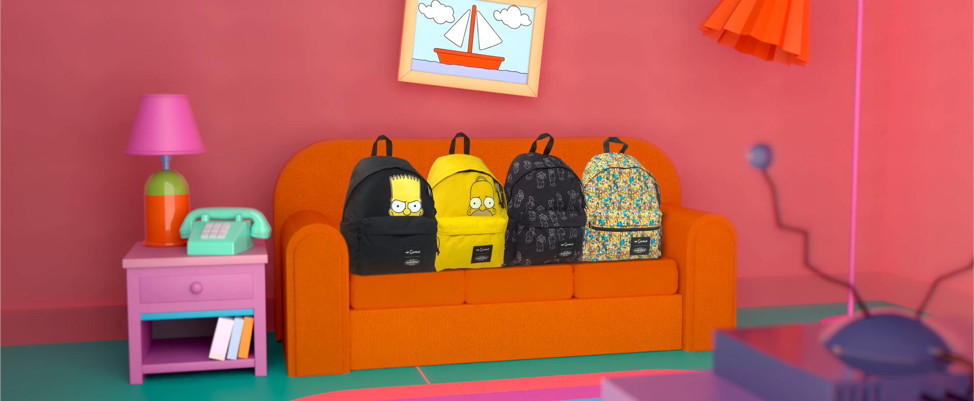 The Simpsons and Eastpak Collaboration
