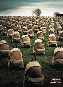 Eastpak ad